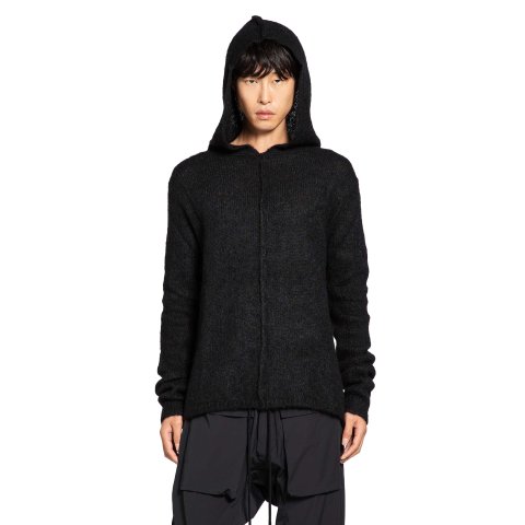 Alpaca 针织连帽衫