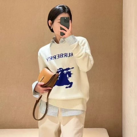 BurberryEKD 羊毛羊绒毛衣