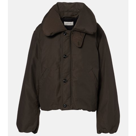 Lemaire亚麻棉混合羽绒夹克