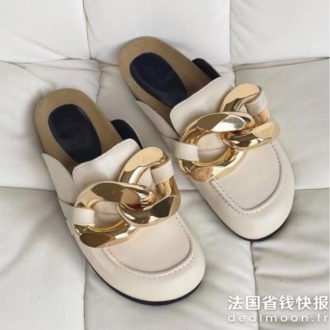 JW Anderson链饰穆勒鞋 