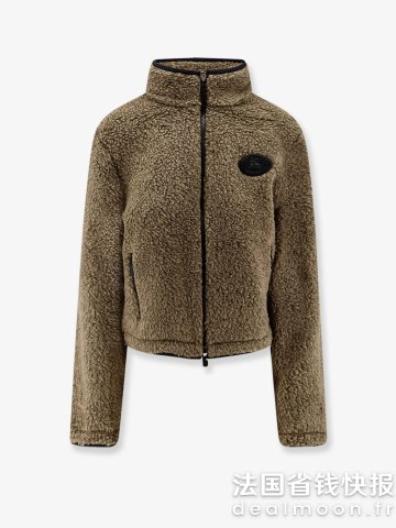 Burberry合成皮草外套