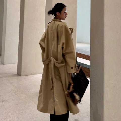 & Other Stories 长款风衣 驼色