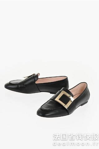 Roger Vivier真皮乐福鞋 经典扣饰