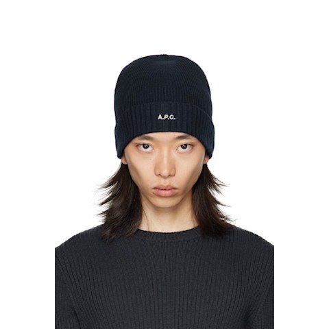 Colin 海军蓝针织帽