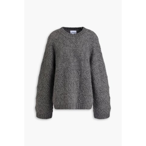 提花羊毛棉混纺毛衣