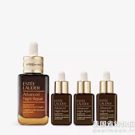 Estee Lauder快抢这套！共95ml≈30ml价！小棕瓶50ml+15mlx3