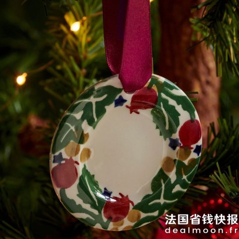 Emma BridgewaterRosehip & Ivy 装饰小盘 盒装