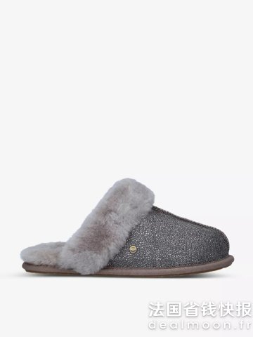 UGGScuffette II 金属羊皮拖鞋