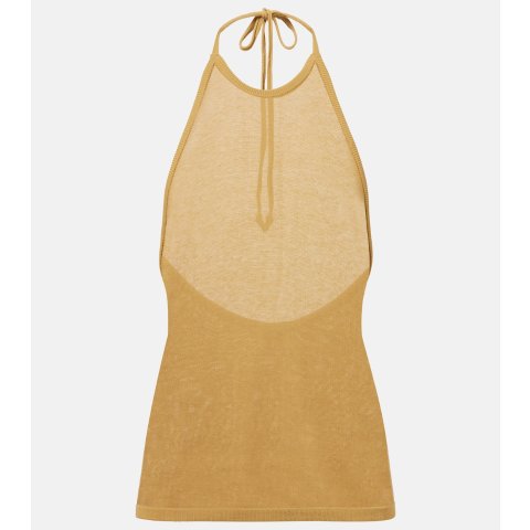 棉质针织吊带上衣