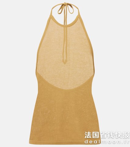 棉质针织吊带上衣