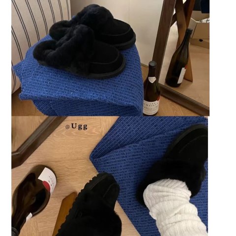 Loria 女士毛绒拖鞋