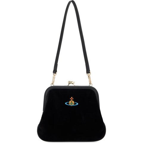 Vivienne 单肩包 黑色