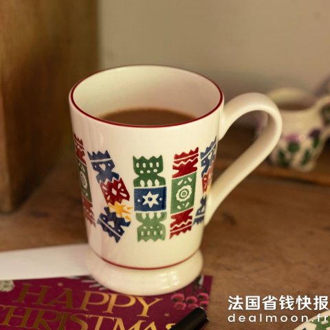 Emma BridgewaterChristmas Crackers 可可杯