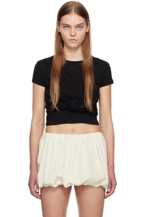 SSENSE黑色婴儿T恤