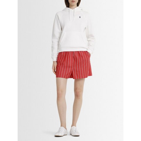 Logo 连帽抓绒卫衣