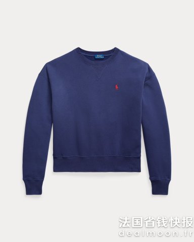 Ralph Lauren抓绒圆领衫