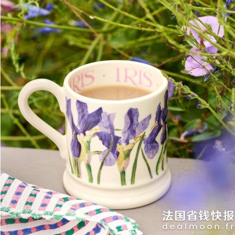 Emma Bridgewater鸢尾花马克杯 陶瓷