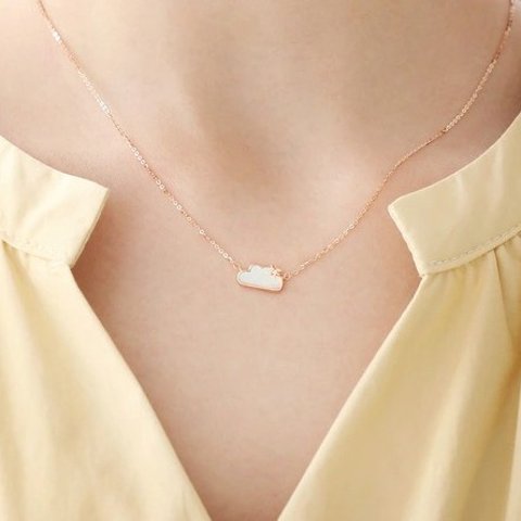 Chow Sang SangMinty 18K玫瑰金项链