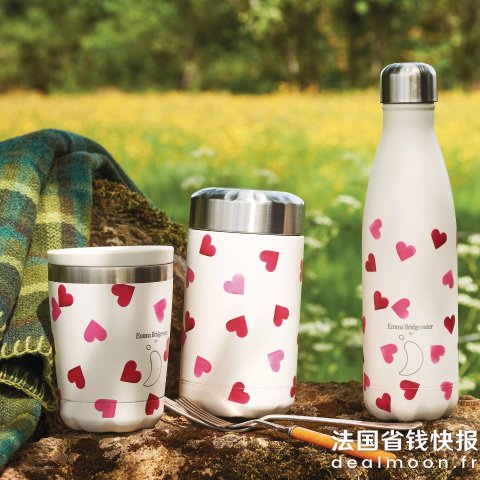 Emma Bridgewater粉色爱心保温罐 500ml
