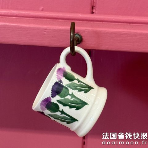 Emma BridgewaterTiny Thistle 马克杯摆件