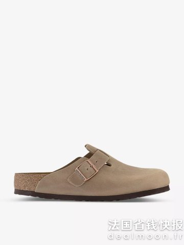 BirkenstockBoston 扣带皮革凉鞋