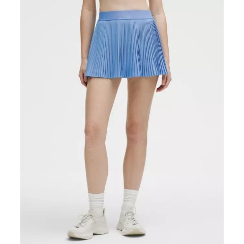Varsity 高腰百褶网球裙