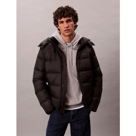 Calvin Klein连帽羽绒夹克