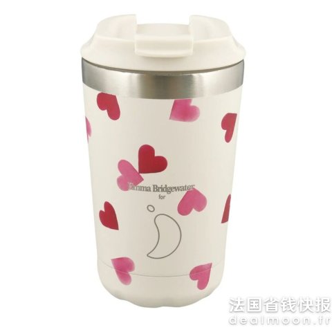 Emma Bridgewater粉爱心 保温随行杯