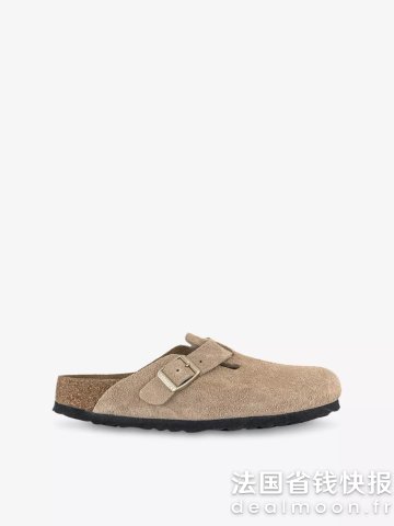 BirkenstockBoston 麂皮拖鞋
