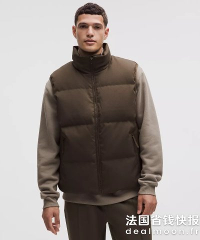 LululemonAlways Down Puffer马甲 Tech Canvas