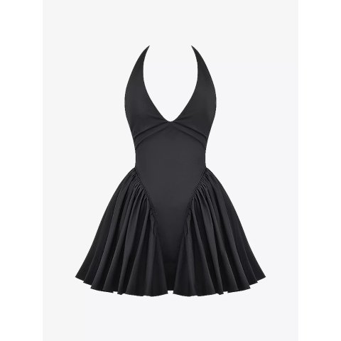 Dealmoon全网抢！这件罕见打折！HOUSE OF CB Valentia 深V连衣裙 棉质