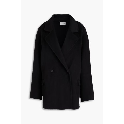 Gary 双排扣羊毛羊绒混纺大衣