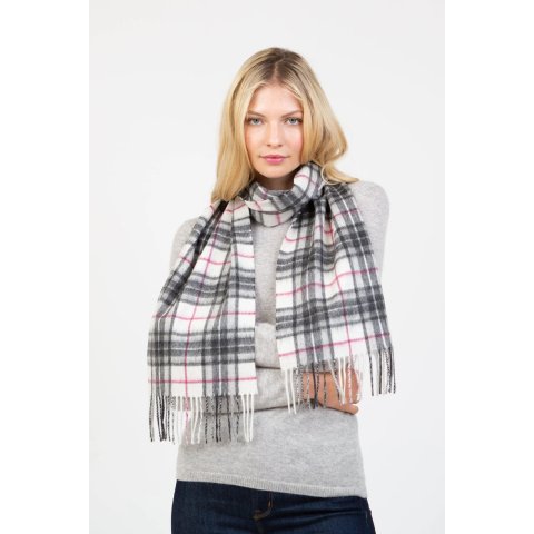 Scotty Thompson 羊毛围巾 白色