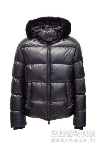 Moose KnucklesKings黑色羽绒服