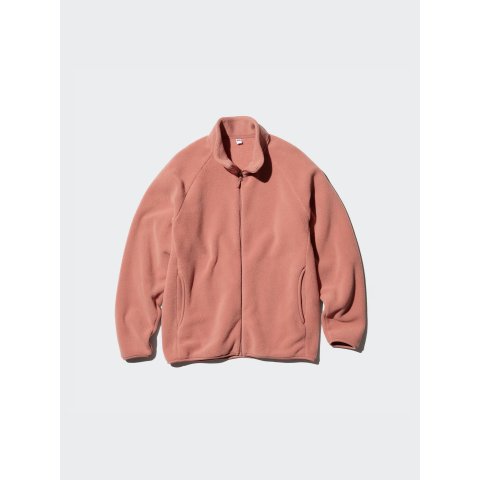 男士抓绒拉链外套