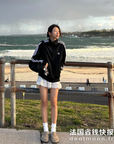 adidas Originalsadidas Firebird 黑色梭织外套