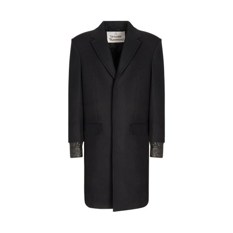 Huddersfield黑色大衣