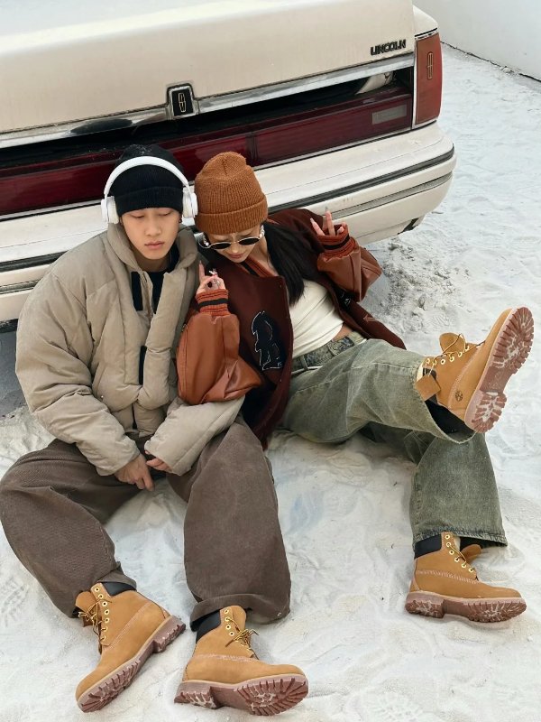 6英寸防水靴 小麦色