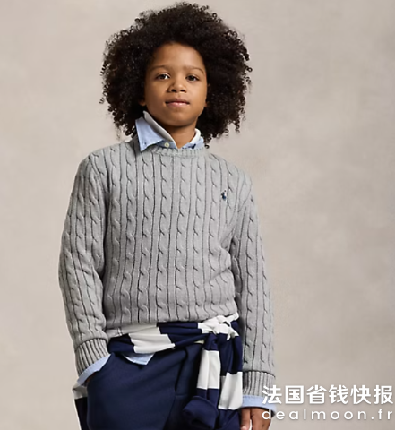 Ralph LaurenXL有大童针织衫