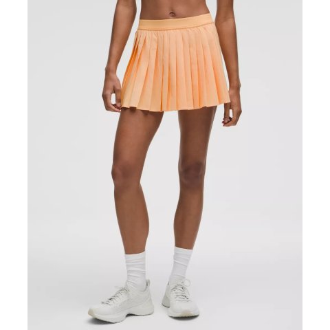 Lululemon高腰百褶网球裙