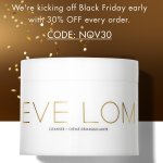 EVE LOM 黑五早鸟 130ml卸妆膏套装£45！