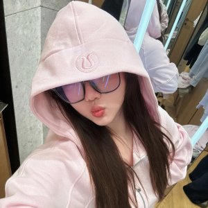 Scuba 宽松半拉链卫衣