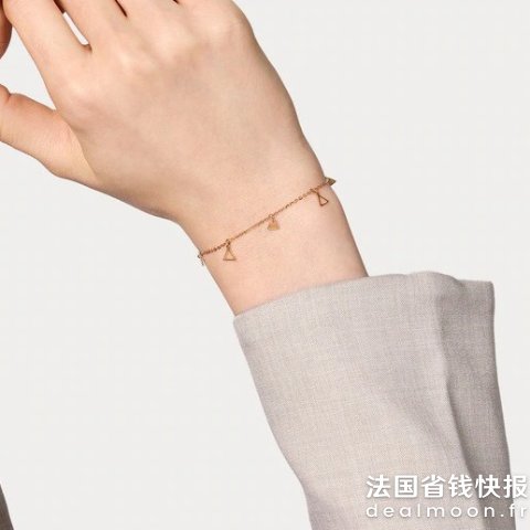 Chow Sang SangMinty 18K玫瑰金手链