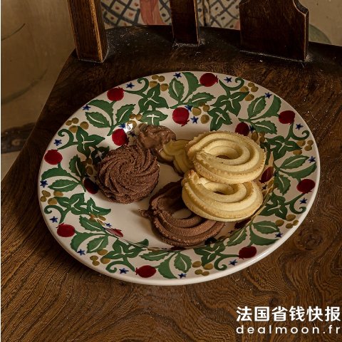 Emma BridgewaterRosehip & Ivy 中号餐盘 8.5英寸