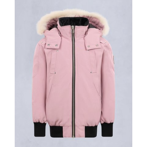 大童羊毛飞行夹克