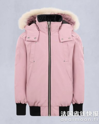 Moose Knuckles大童XL捡漏！！大童羊毛飞行夹克