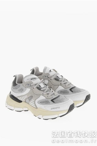 Axel ArigatoSPHERE RUNNER 皮网拼接低帮运动鞋