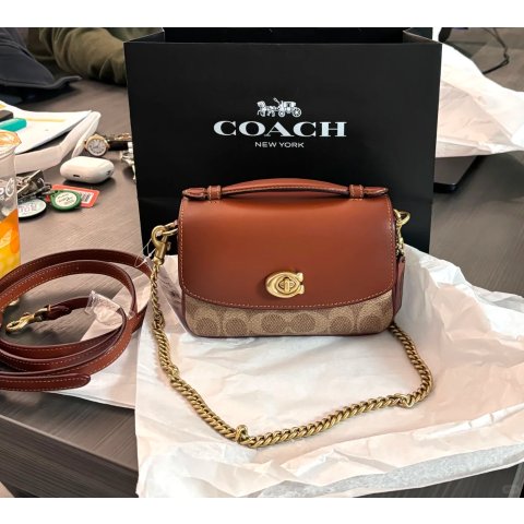 CoachCassie 单肩包 17号 经典帆布