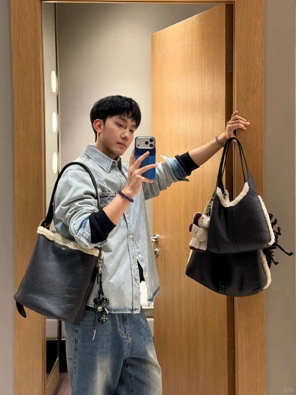 Bleecker 桶包 羊毛款