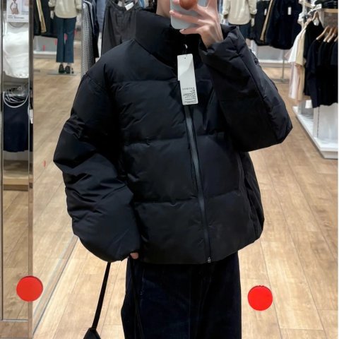 UNIQLO 无缝短款羽绒夹克 女